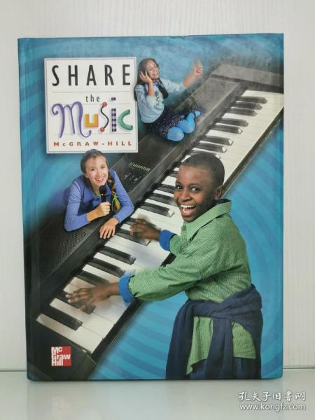 英文原版教材 《美国小学音乐教材 6级》  Share the Music McGraw-Hill