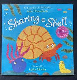 Sharing a shell 平装 儿童英文绘本 Julia donaldson