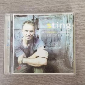 119唱片CD： 斯汀所有时光       一张光盘盒装