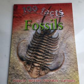100 facts Fossils 100个事实系列 儿童科普知识大全百科英语