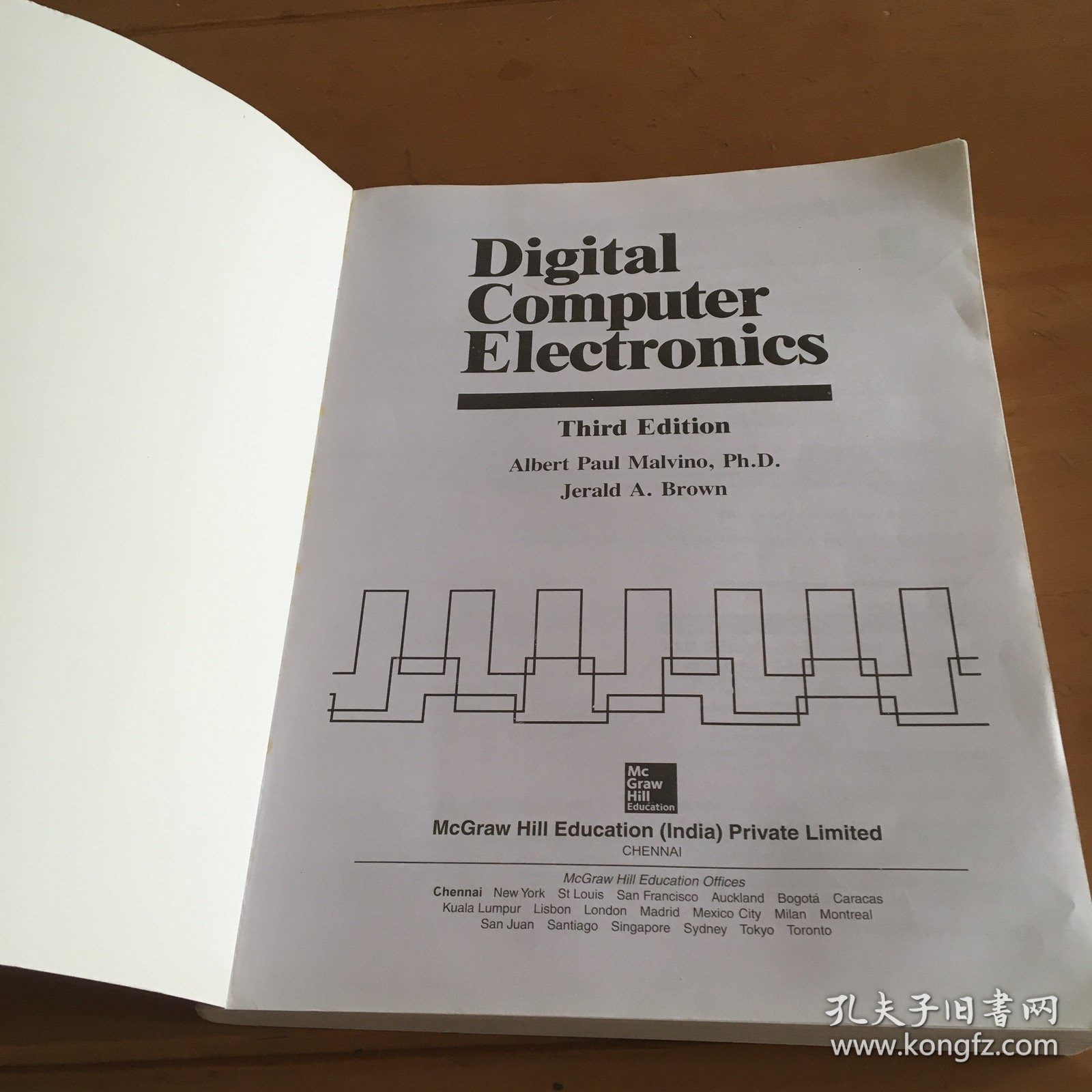 Digital Computer Electronics Third Edition 英文版