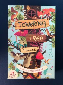 美国原版双面大树故事拼图Towering Tree Puzzle
