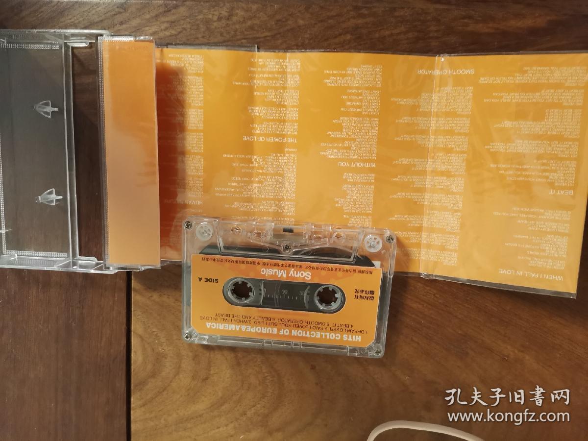 欧美巨星金曲合辑一 磁带仅拆