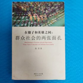 在傻子和英雄之间：群众社会的两张面孔 正版书籍，保存很好，实拍图片，一版一印