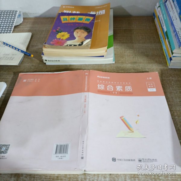 粉笔教师资格证考试用书2018小学中学教材 综合素质专用教材 2018下半年粉笔教师小学初中高中教师资格证考试用书综合素质中学用书