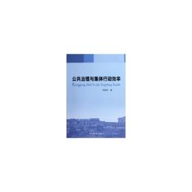 公共治理与集体行动效率:农村公共产品供给研究 财政金融 苏振华