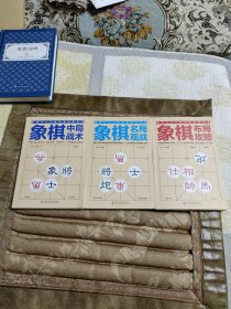 象棋布局攻略/象棋中局战术/象棋名局观战实战高手(三册合售）