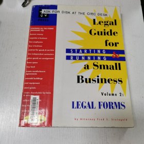 英文原版The Legal Guide for STARTING&RUNNING a Small Business Volume 2 Legal Forms啟動(dòng)和運(yùn)行的法律指南 小企業(yè)第二卷法律形式