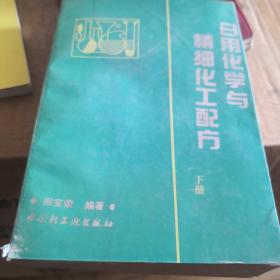 日用化学与精细化工配方（下）