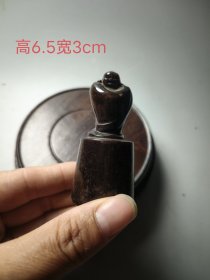 乡下收的弥勒佛印章