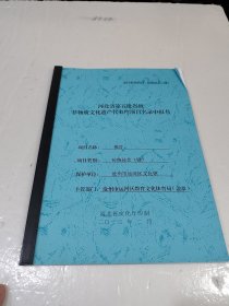 省级非遗项目推荐表，沧州运河区，推灯