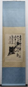 赤壁，花鸟画立轴，张立轴立轴精品 画心尺寸67X45公分