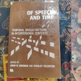 Of speech and time. Temporary speech patterns in interpersonal contexts