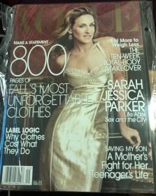 Vogue US 美国版September 2005年9月 Sarah Jessica Parker SJP 超厚本