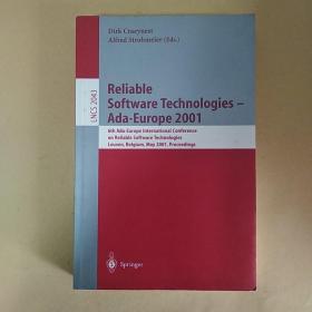 英文原版：Reliable Software Technologies - Ada-Europe 2001可靠软件技术-阿达-欧洲2001
