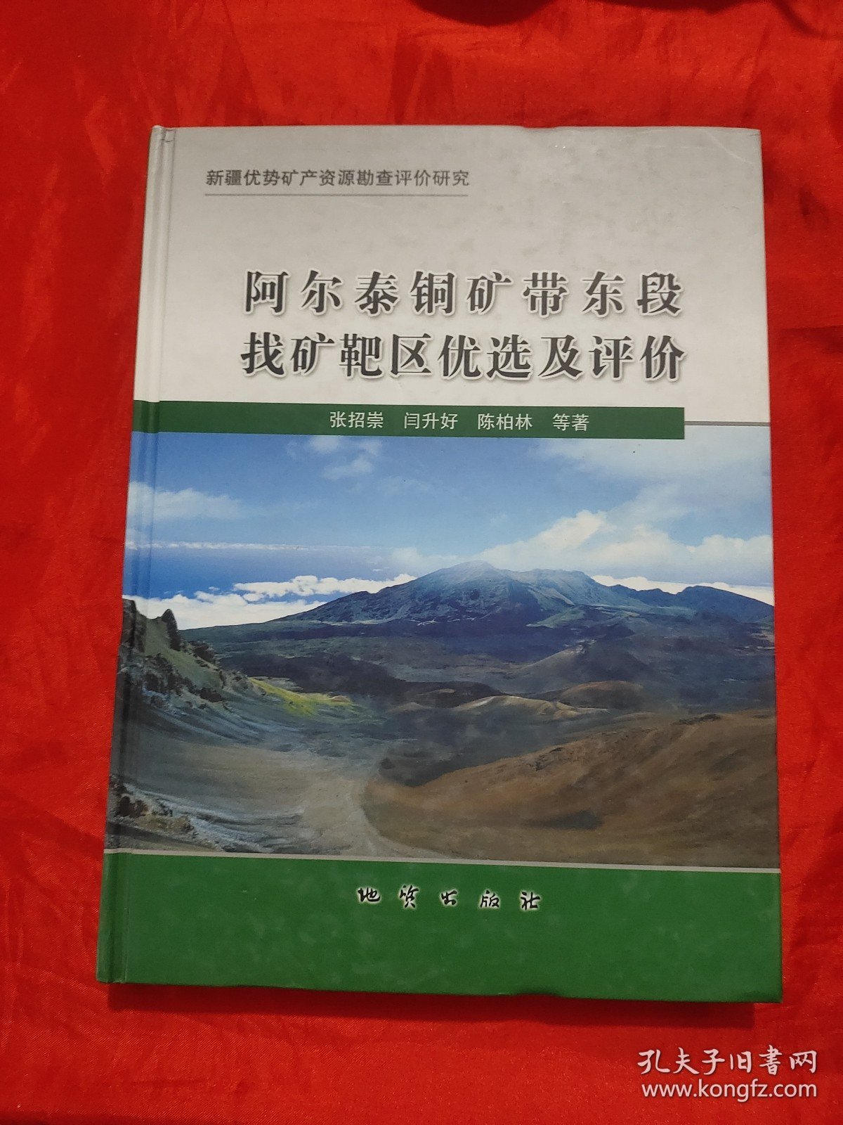 阿尔泰铜矿带东段找矿靶区优选及评价 【大16开，硬精装】