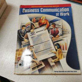 英文原版Business Communication at Work工作中的商务沟通