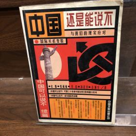 中国还是能说不：中国可以说不续篇