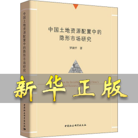 中国土地资源配置中的隐形市场研究 罗湖平 9787520319461 中国社会科学出社