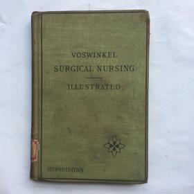 SURGICAL NURSING ILLUSTRATED SECOND EDITION 外科护理图解第二版  英文医学老外文书 精装 1899年版