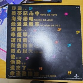叶倩文 珍重 韩版黑胶