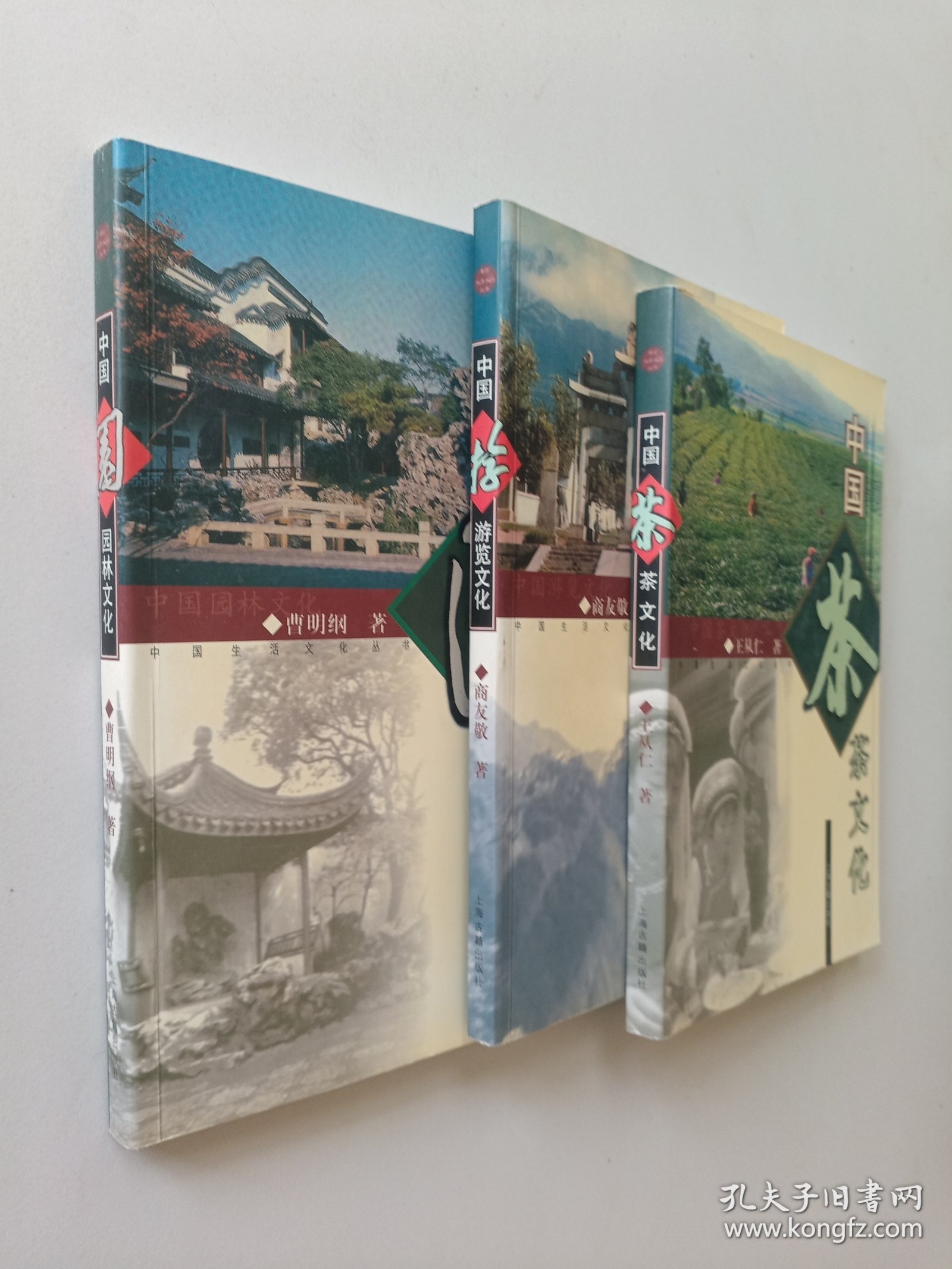 中国生活文化丛书：中国园林文化.中国游览文化.中国茶文化（3册合售）