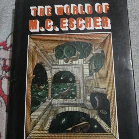 the World of M. C. Escher 埃舍尔的世界，布面精装，大十六开。空间大师，其作品以奇异的想象著名，与哥德尔的数理逻辑，巴赫的音乐将科学，艺术，逻辑水乳交融，详见《集异壁之大成》