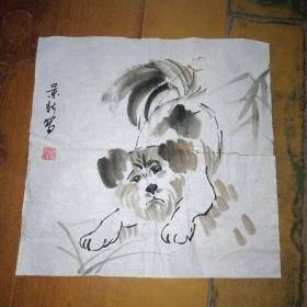 山西著名画家（马景新）国画软片