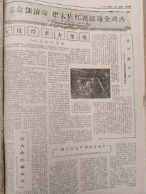 鸡西日报1977年6月合订本