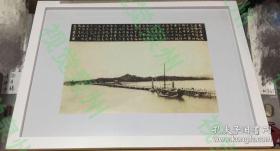 上世纪30年代的洛阳桥全景老照片（罗克摄）（高清原版复制）