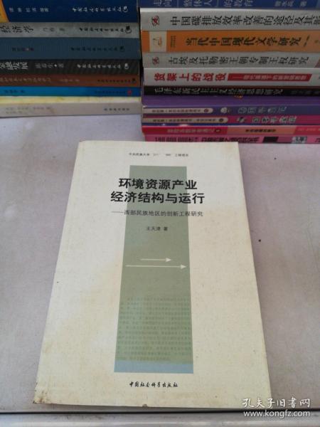 环境资源产业经济结构与运行：西部民族地区的创新工程研究