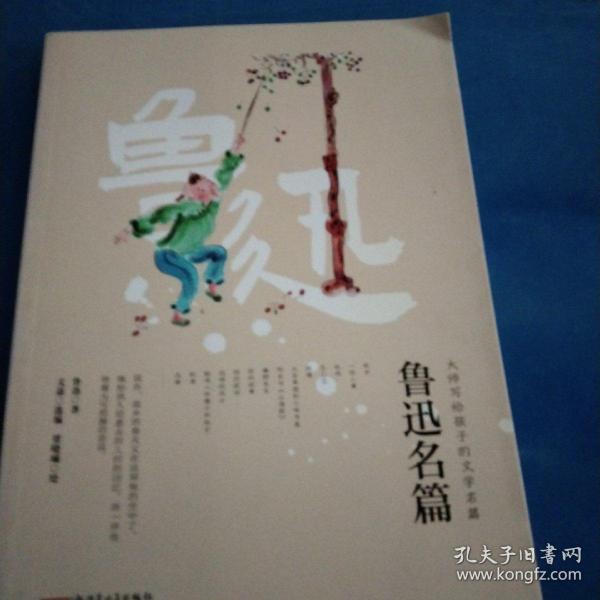 大师写给孩子的文学名篇：鲁迅名篇