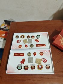 哈尔滨工业大学九十周年校庆纪念【徽章】两盒