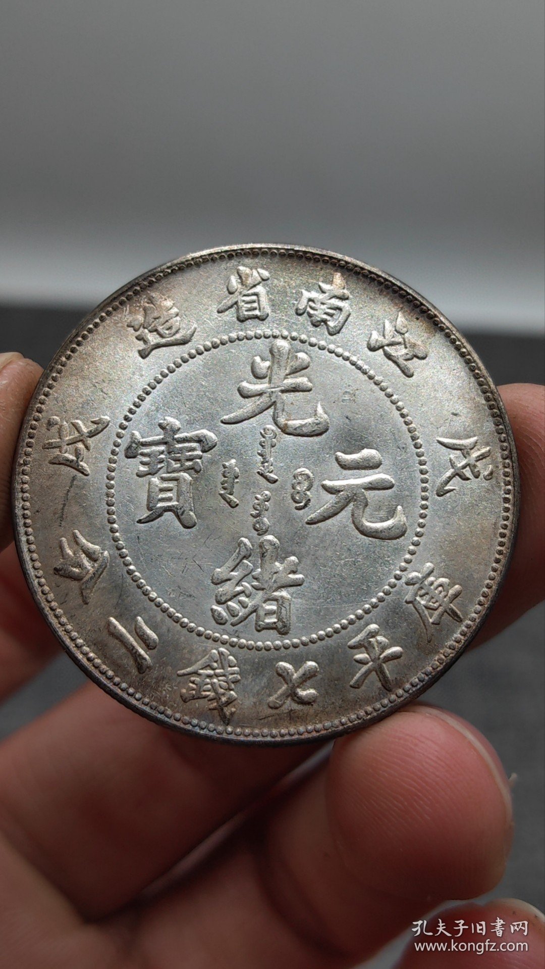 江南戊戌珍珠龙 银元