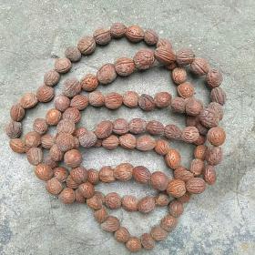 老桃核佛珠108粒（包老保真尺寸以图片尺寸为准）
