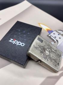 Zippo芝宝打火机 古银机系列 关公义  裸机