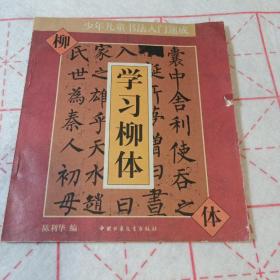 学习柳体