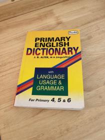 PRIMARY ENGLISH DICTIONARY 初级英语字词典 小初英语必备工具书 新加坡原版