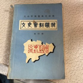 文山壮族苗族自治州文史资料选辑 第四辑