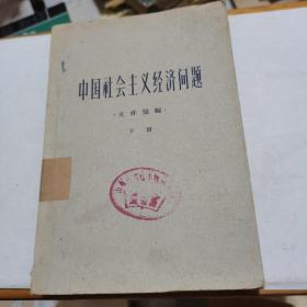 中国社会主义经济问题:文件摘编.下册。