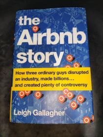 The Airbnb Story爱彼迎的创业故事Leigh Gallagher民宿英文书  实物图