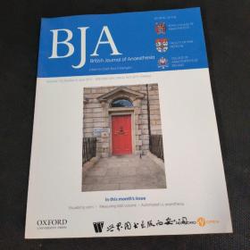 BJA: British Journal of Anaesthesia 医学学术麻醉外科原版外文英文学术论文期刊杂志2013年6月110卷887-1065