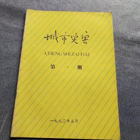 城市灾害  第一期(创刊号)