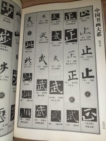 中国书画大系：中国楷书大字典