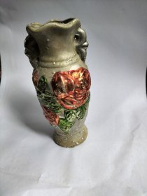 金属花瓶 玫瑰花瓶 （可能是铝的 不确定）