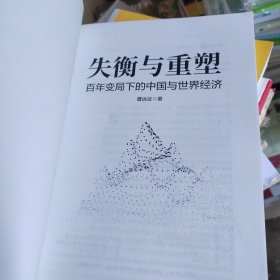 失衡与重塑 百年变局下的中国与世界经济（无书衣内容全新）