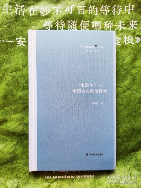 《水浒传》与中国古典政治哲学（经典与解释系列，从“奇书”《水浒传》中探究中国古典政治哲学）