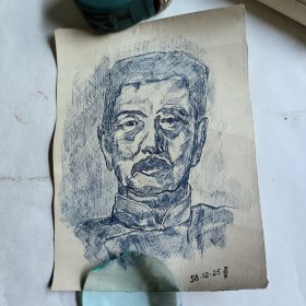 鲁迅肖像画（2张）