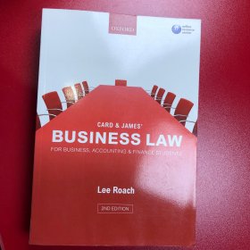 Card & James' Business Law for Business, Accounting, & Finance Students