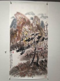 白岩峰，1975年出生于辽宁，自幼研习书画，跟随董浩先生学习国画已多年。现居北京，为职业画家，主攻国画 花鸟，山水，人物，在书法篆刻方面均有涉入。